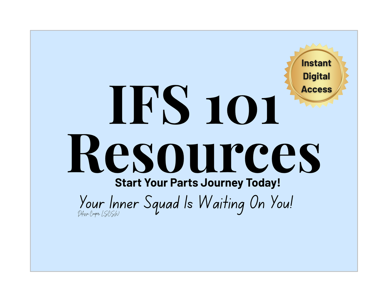 IFS-Meet the Squad & Heal from the Inside Out