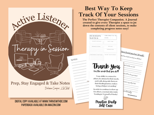 Active Listener: Prep, Stay Engaged & Take Notes-Digital Download