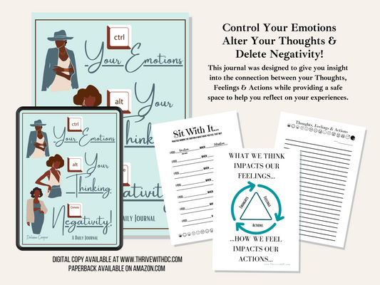 Control Your Emotions, Alter Your Thinking & Delete Negativity-Digital Download